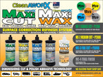 MAXI CUT-3 Fine Cut and Polish Zero Swirls High Gloss Shine 1L
