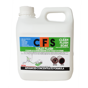 Descaler Toilet Flush Dissolves Uric Acid Concentrate CFS 2L