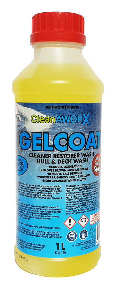 Gel Coat and Paint Cleaner Restorer Wash 1 Litre