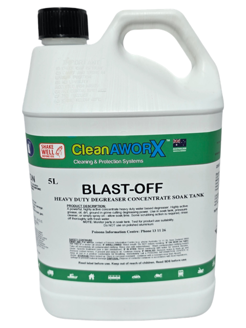 BLAST - OFF Heavy Duty Concentrate Degreaser Water Based 5L.