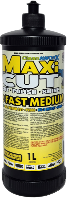 MAXI CUT-2 Medium Cut and Polish Zero Swirls High Gloss Shine 1L