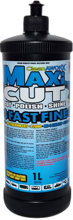 MAXI CUT-3 Fine Cut and Polish Zero Swirls High Gloss Shine 1L