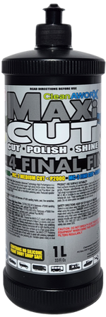 MAXI CUT-4 Final Finish Cut and Polish Zero Swirls High Gloss Shine 1L