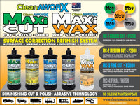 MAXI CUT-4 Final Finish Cut and Polish Zero Swirls High Gloss Shine 1L