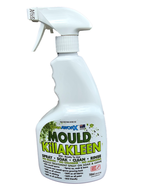 Mould Killer Cleaner Remover Spray 750ml - Boat and Caravan