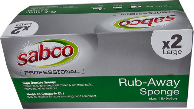 Sabco Magic Eraser Spong Large 2 pack 18x9x4cm