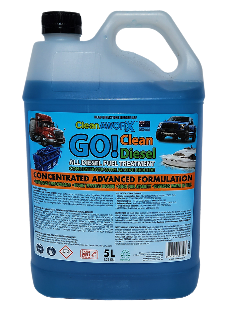 Diesel Fuel Treatment With Active Biocide Concentrate 5L