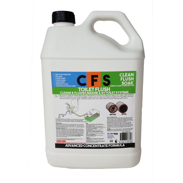 Descaler Toilet Flush Dissolves Uric Acid Concentrate CFS 5L