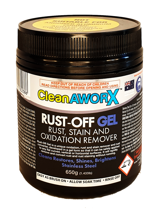Rust OFF Gel Rust Remover Gel Rust Converter Gel 650g – Cleanaworx.com.au