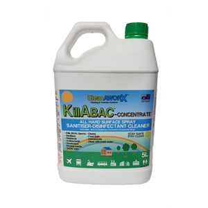 Cleanaworx All Surface Cleaner Disinfectant Concentrate Killabac 5L