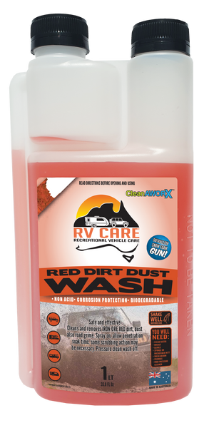 RV Care Red Dirt Dust Wash 1L