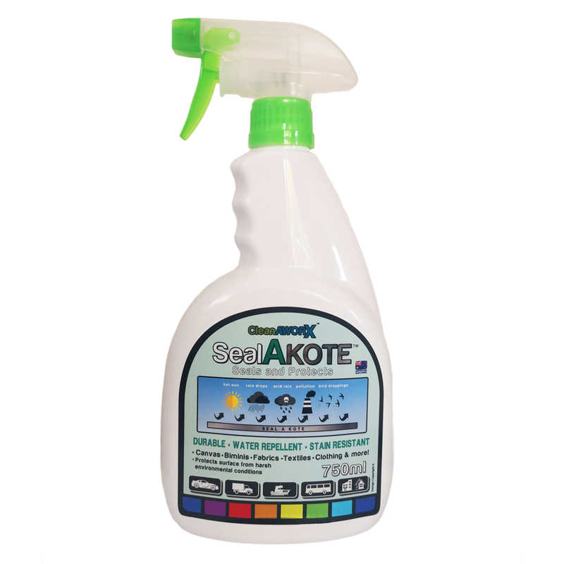 SealAKOTE Waterproof Canvas Fabric Water Repellent Stain Resistant 750ml