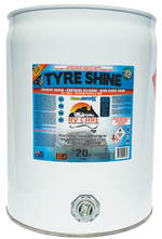 Cleanaworx RV Care Tyre Shine Solvent Silicone Based Long Lasting 20L