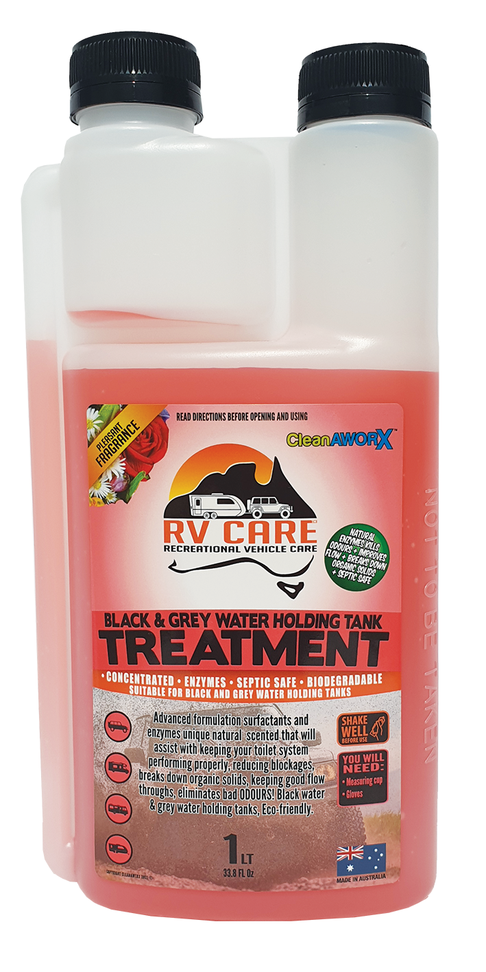 Caravan Motorhome Black & Grey Water Holding Tank Treatment 1L