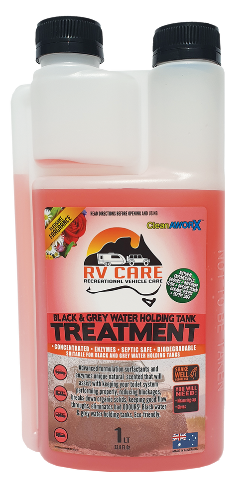 RV Care Black and Grey Water Holding Tank Treatment 1L