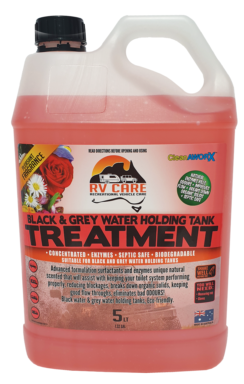 RV Care Black and Grey Water Holding Tank Treatment 5L