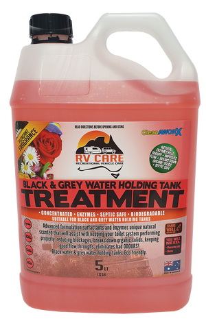RV Care Black and Grey Water Holding Tank Treatment 5L
