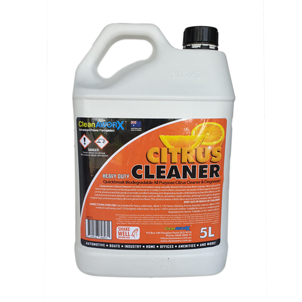 Citrus Super Cleaner Degreaser Concentrate 5L