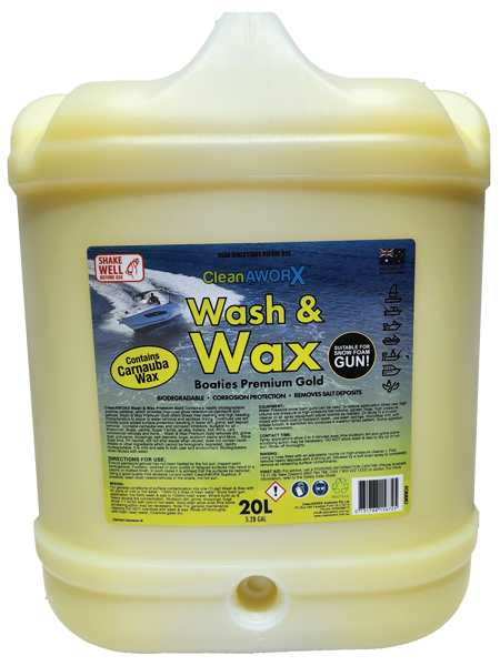 Boat Wash & Wax Boaties Premium Gold 20litre