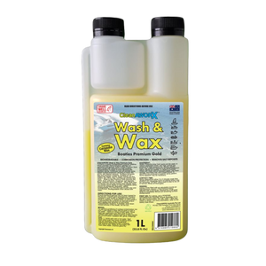 boat wash & wax boaties premium gold 1 litre