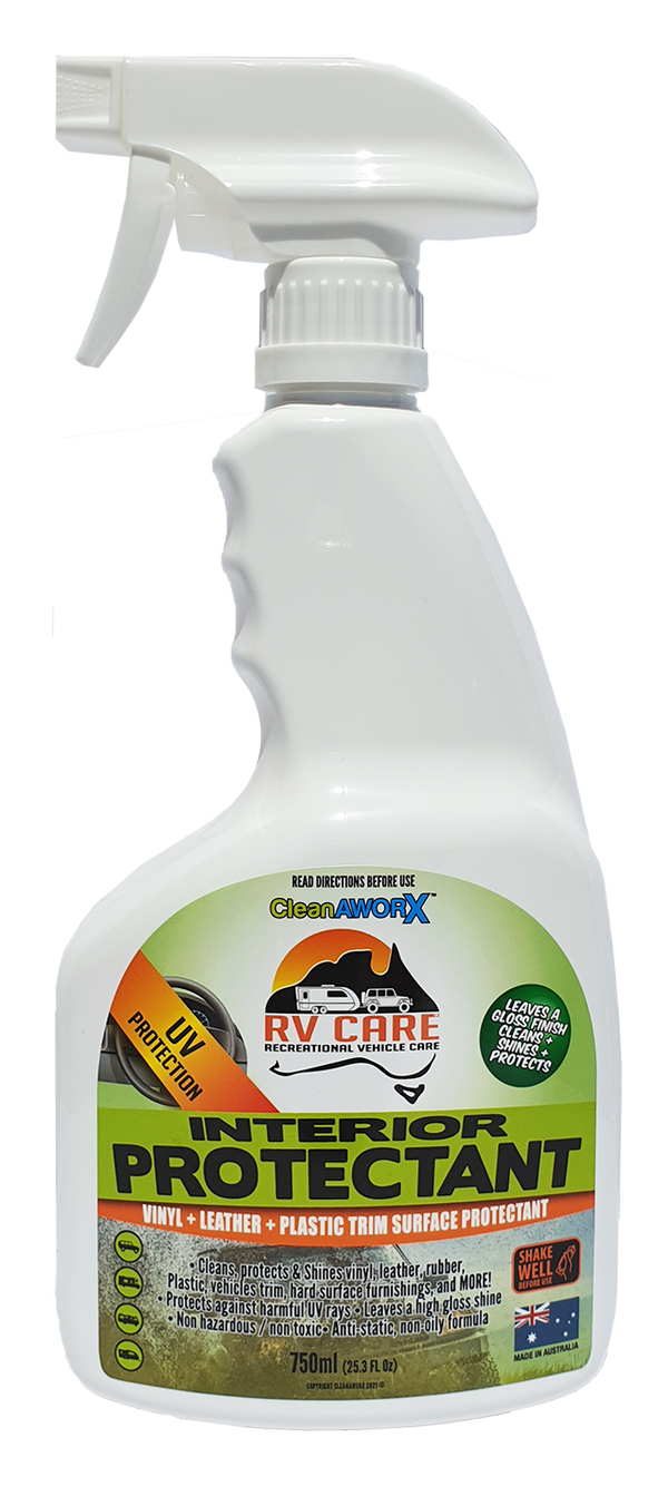 RV Care Interior Trim Protect Vinyl Leather Plastic Paint 750ml