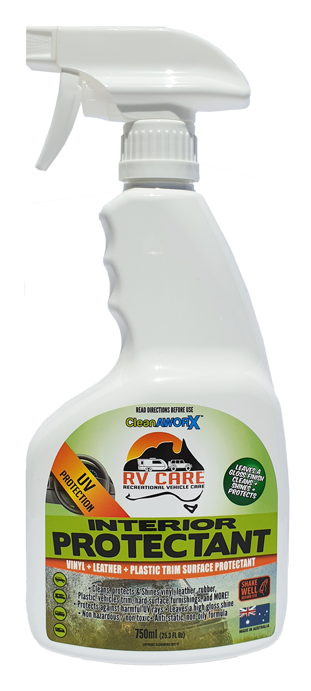 RV Care Interior Trim Protect Vinyl Leather Plastic Paint 750ml