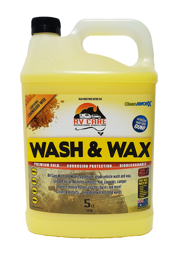 RV Care Wash & Wax 5L